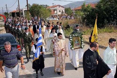 Πανήγυρις Ιερού Ναού Αγίου Χρυσοστόμου Μητροπολίτου Δράμας - Σμύρνης 07-09-2008