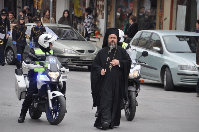 Τά ἱερά λείψανα τοῦ Ὁσίου καί Θεοφόρου Γεωργίου τοῦ νέου στήν πόλη τῆς Δράμας στίς 28-30 Μαρτίου 2014