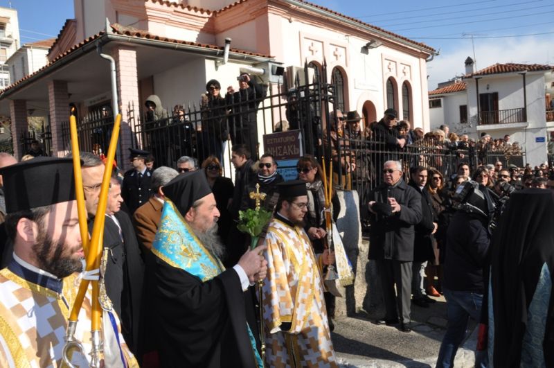 Θεοφάνεια στήν Ἱερά Μητρόπολη Δράμας