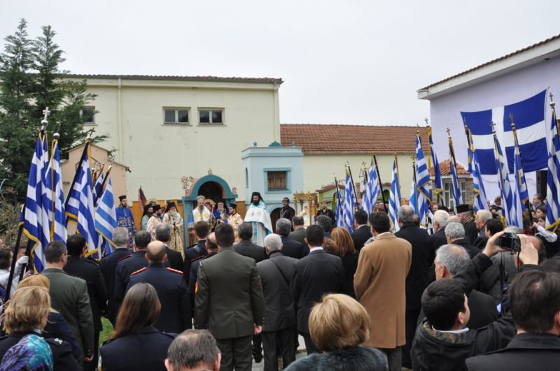 Ὁ ἑορτασμός τῆς 25ης Μαρτίου στήν Ἱερά μας Μητρόπολη