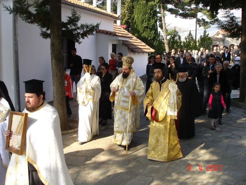 Δευτέρα της Διακαινησίμου στη Μονή Αναλήψεως (09/04/07)