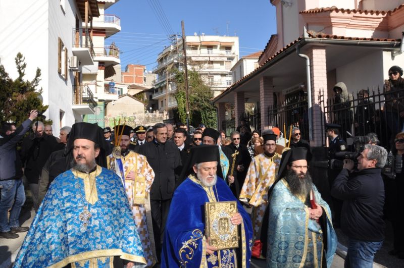 Θεοφάνεια στήν Ἱερά Μητρόπολη Δράμας