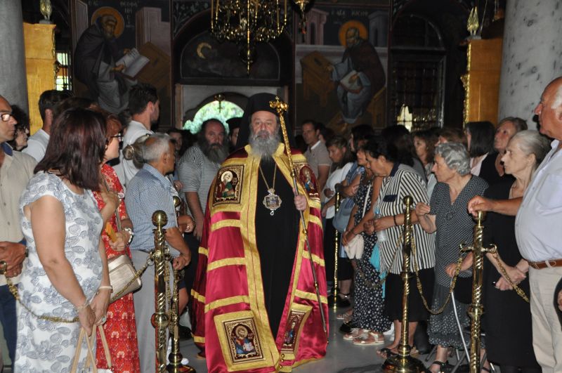 Δεκαπενταύγουστος στήν Ἱερά Μονή Εἰκοσιφοινίσσης