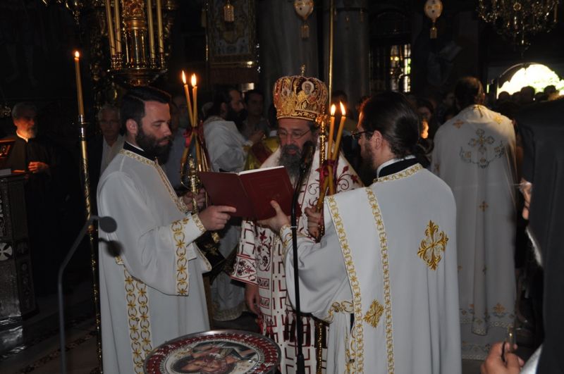 Τά ὀνομαστήρια τοῦ Σεβασμιωτάτου Μητροπολίτου Δράμας κ. Παύλου καί ἡ ἐπέτειος ἀπελευθερώσεως τῆς Δράμας