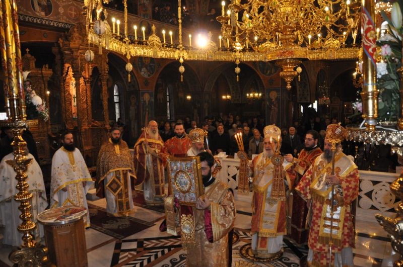 Ἡ μνήμη τῆς πολιούχου ἁγίας ἐνδόξου μεγαλομάρτυρος Βαρβάρας 2015