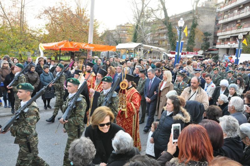 Ἡ μνήμη τῆς πολιούχου ἁγίας ἐνδόξου μεγαλομάρτυρος Βαρβάρας 2015