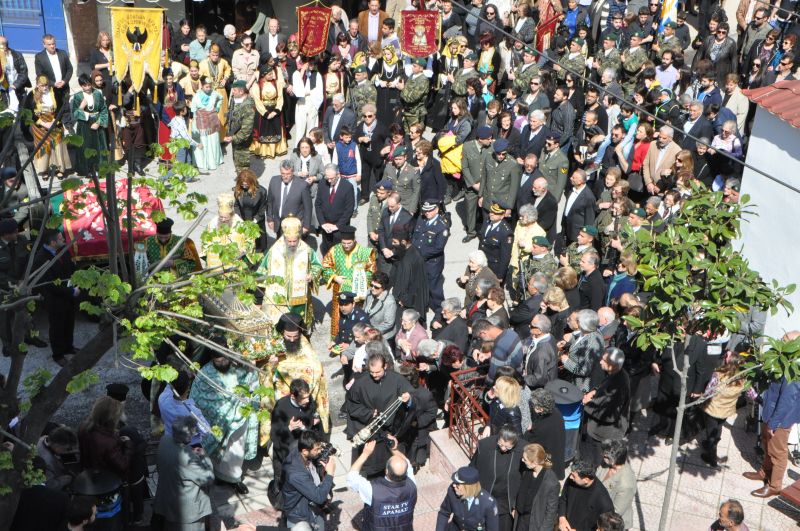 Σύναξη τοῦ Ὁσίου πατρός ἡμῶν Γεωργίου τοῦ Ὁμολογητοῦ τοῦ ἐν Δράμᾳ