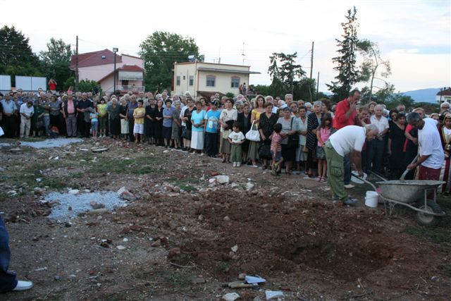 Θεμελίωση Ναού στην Ιερά Λαυρεντιανή Μονή Μεταμορφώσεως του Σωτήρος