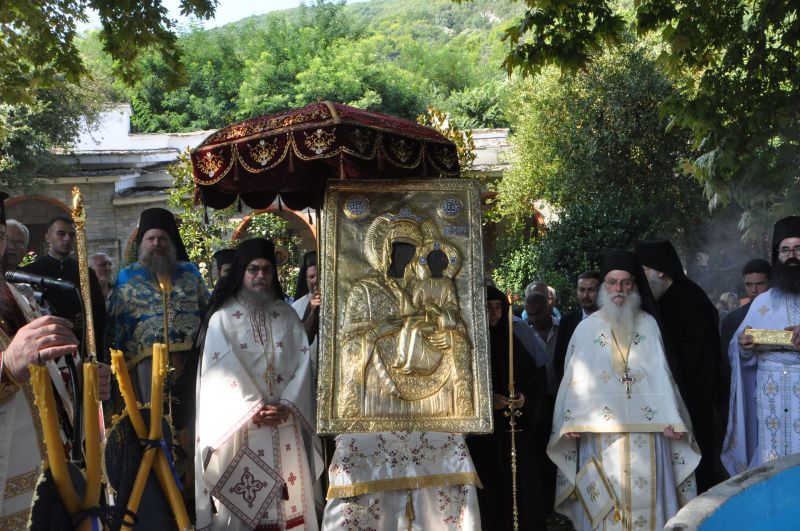 Δεκαπενταύγουστος στήν Ἱερά Μονή Εἰκοσιφοινίσσης