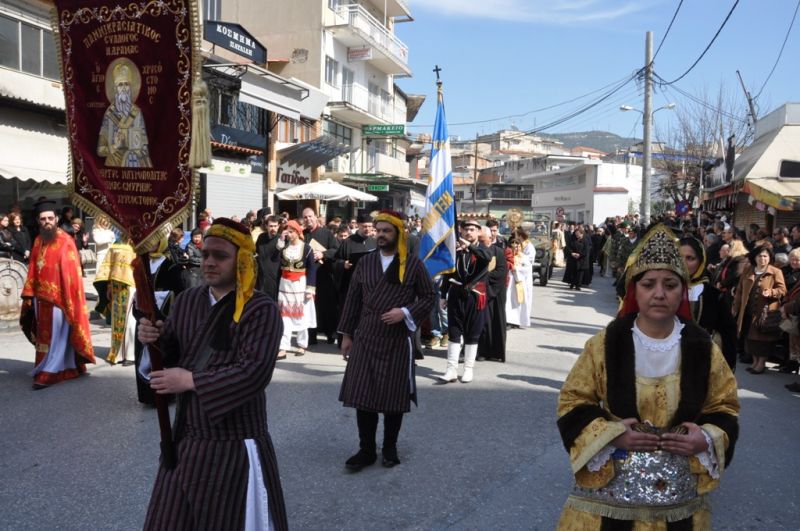  Ἡ σύναξη τοῦ ὁσίου καί θεοφόρου πατρός ἡμῶν Γεωργίου τοῦ Ὁμολογητοῦ