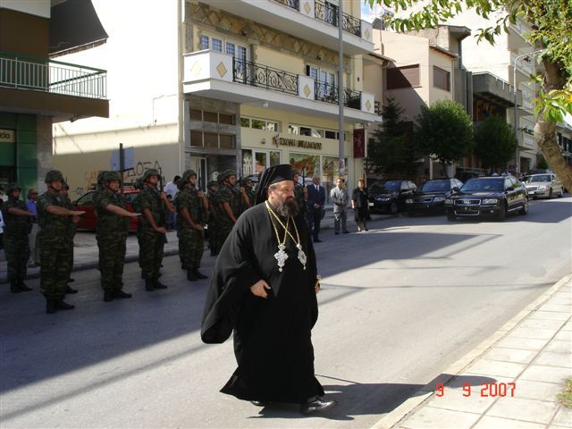 Χρονικό Πανηγύρεως Ιερού Ναού Αγίου Χρυσοστόμου (8-9/09/07)