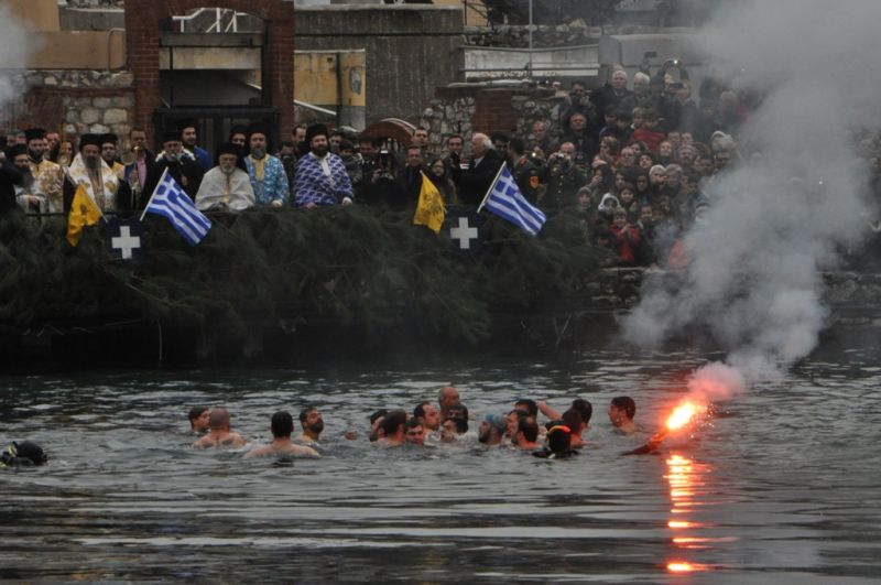 Θεοφάνεια  2016 στή Μητρόπολη Δράμας