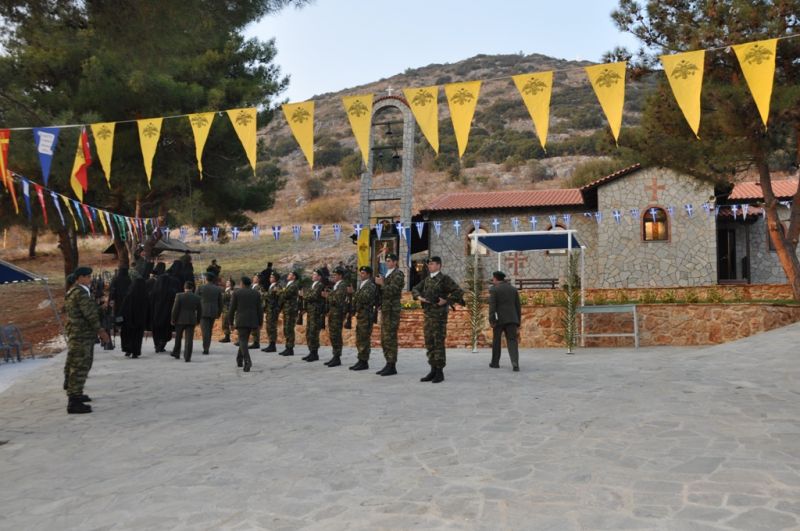 Εγκαίνια Ι.Ν.Αγ. Βαρβάρας Κορυλόβου Ε΄ Μοίρας Καταδρομών 5/11/2011