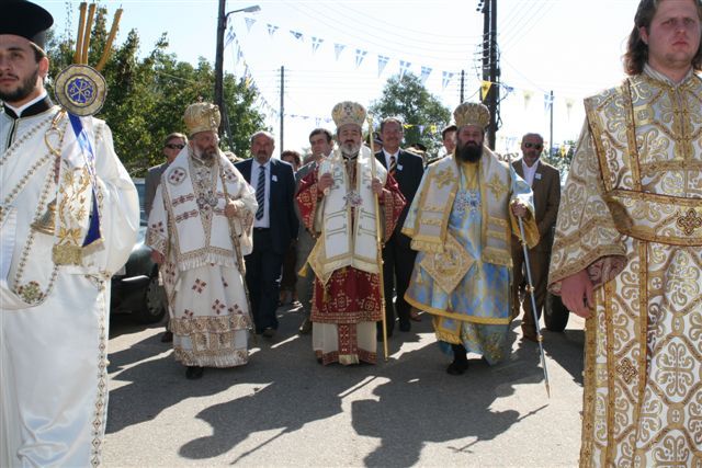 Χρονικό Πανηγύρεως Ιερού Ναού Αγίου Χρυσοστόμου (8-9/09/07)