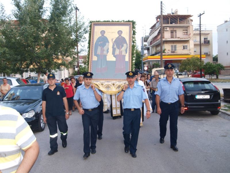 Πανήγυρις Ι.Ν.Αγ. Αναργύρων Δράμας 