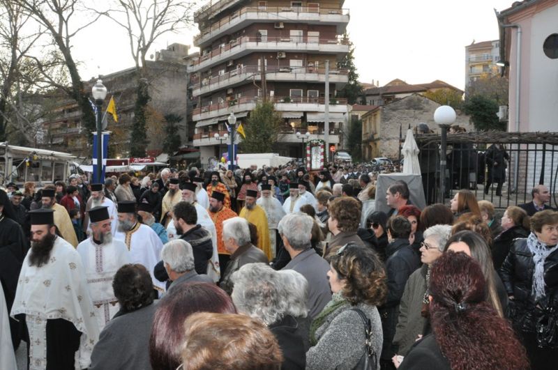 Ἡ μνήμη τῆς πολιούχου ἁγίας ἐνδόξου μεγαλομάρτυρος Βαρβάρας 2015