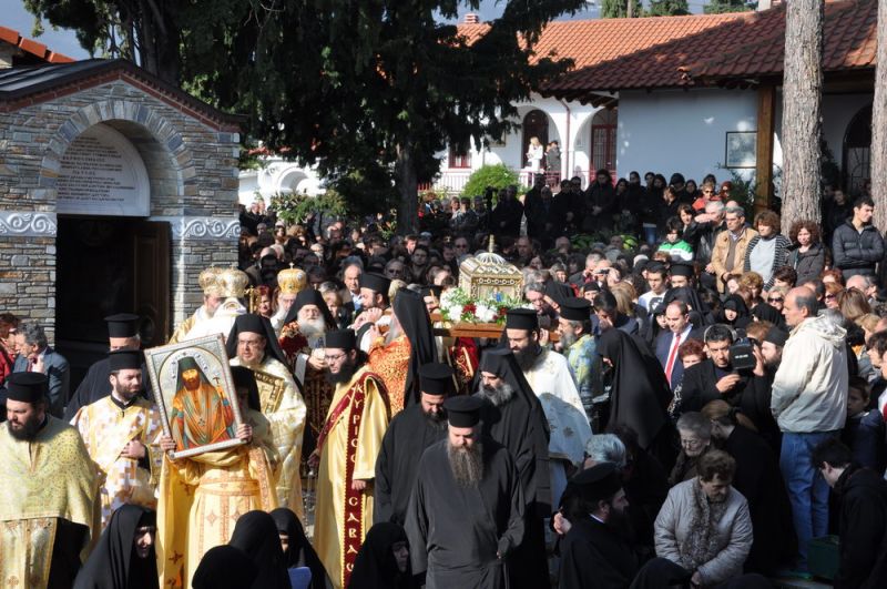 Ἡ μνήμη τοῦ ὁσίου καί θεοφόρου πατρός Γεωργίου τοῦ Ὁμολογητοῦ στήν Ἱερά Μονή Ἀναλήψεως (Σἰψας) Δράμας