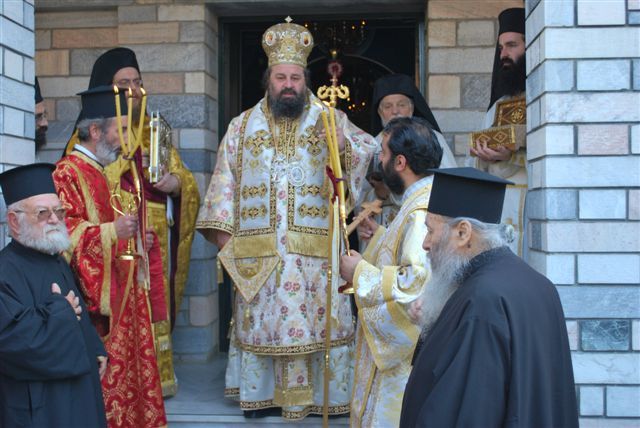 Θεία Λειτουργία στην Ι.Μ. Αναλήψεως