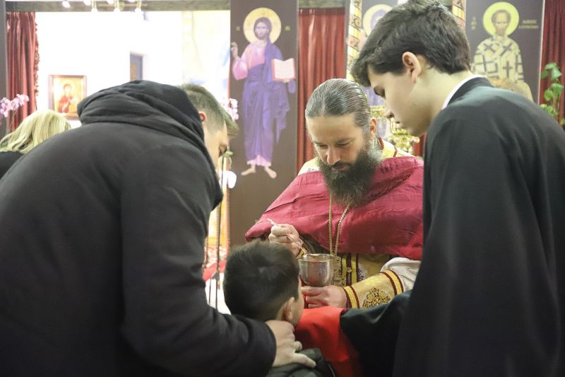 Κυριακή τῶν Ἀπόκρεω στόν Ἅγιο Χρυσόστομο Δράμας 