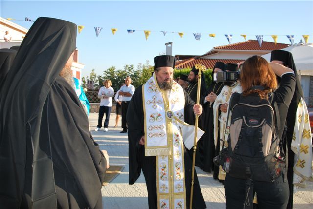 Εγκαίνια Ιερού Ναού Αγίων Ραφαήλ, Νικολάου και Ειρήνης Πανοράματος Δράμας 11-10-2009