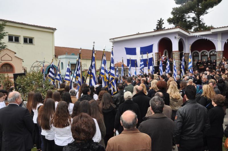 Ὁ ἑορτασμός τῆς 25ης Μαρτίου στήν Ἱερά μας Μητρόπολη