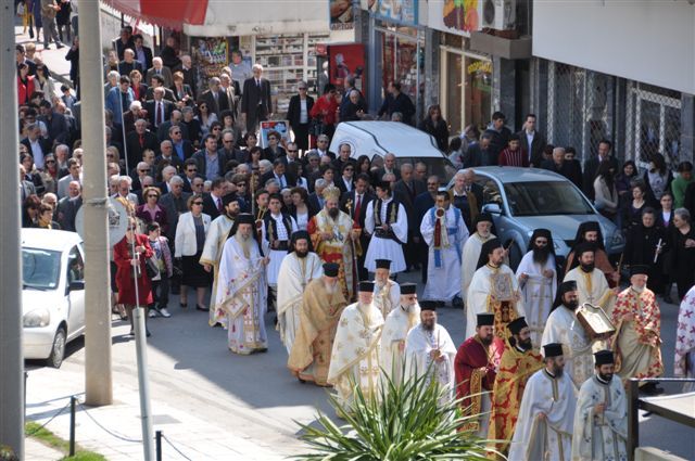 Κυριακή του ΠΑΣΧΑ 2010 πορεία προς το Μητροπολιτικό Μέγαρο