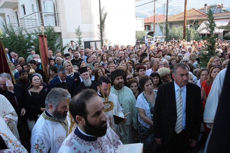 Τα εγκαίνια του Ιερού Ναού Αγίου Χρυσοστόμου 10 και 11-9-2016