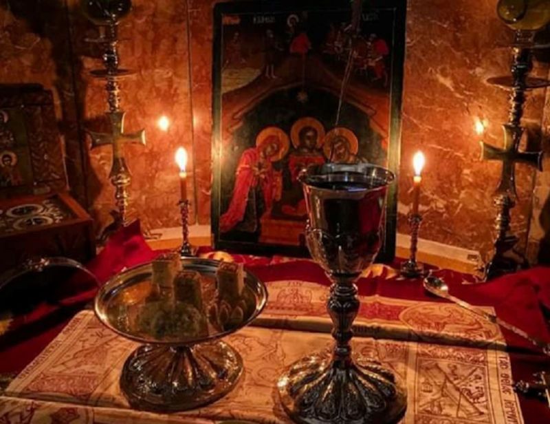 Ι.Ν.ΑΓΙΟΥ ΓΕΩΡΓΙΟΥ ΞΗΡΟΠΟΤΑΜΟΥ   ΙΕΡΟ ΣΑΡΑΝΤΑΛΕΊΤΟΥΡΓΟ 