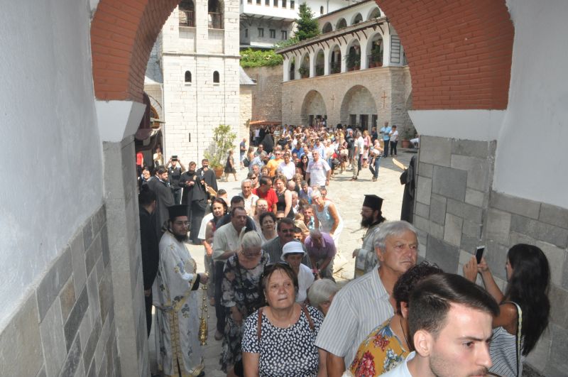 Δεκαπενταύγουστος στήν Ἱερά Μονή Εἰκοσιφοινίσσης