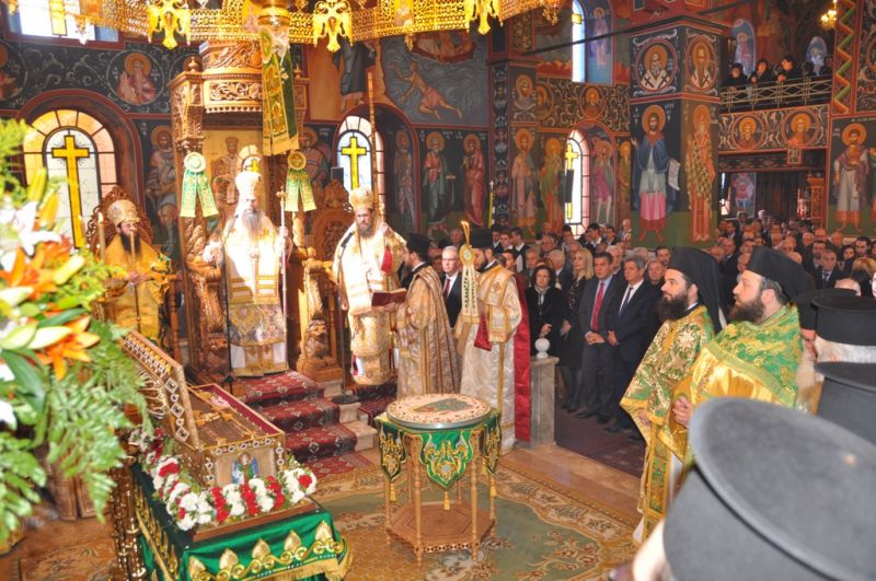  Ἡ σύναξη τοῦ ὁσίου καί θεοφόρου πατρός ἡμῶν Γεωργίου τοῦ Ὁμολογητοῦ