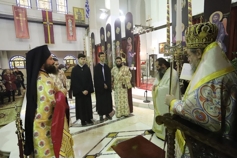 Κυριακή τῶν Ἀπόκρεω στόν Ἅγιο Χρυσόστομο Δράμας 