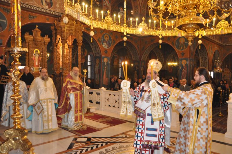 Ἡ ἑορτή τῶν Εἰσοδίων τῆς Θεοτόκου   στήν Ἱερά Μητρόπολη Δράμας.