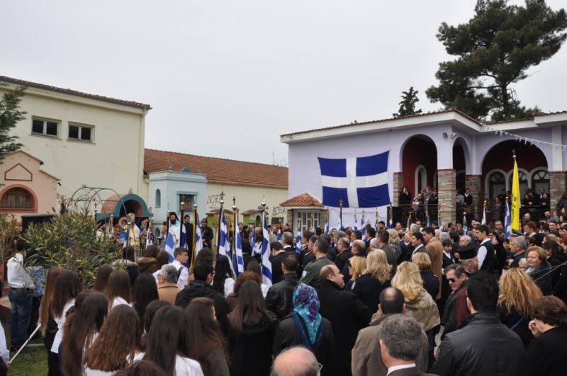 Ὁ ἑορτασμός τῆς 25ης Μαρτίου στήν Ἱερά μας Μητρόπολη