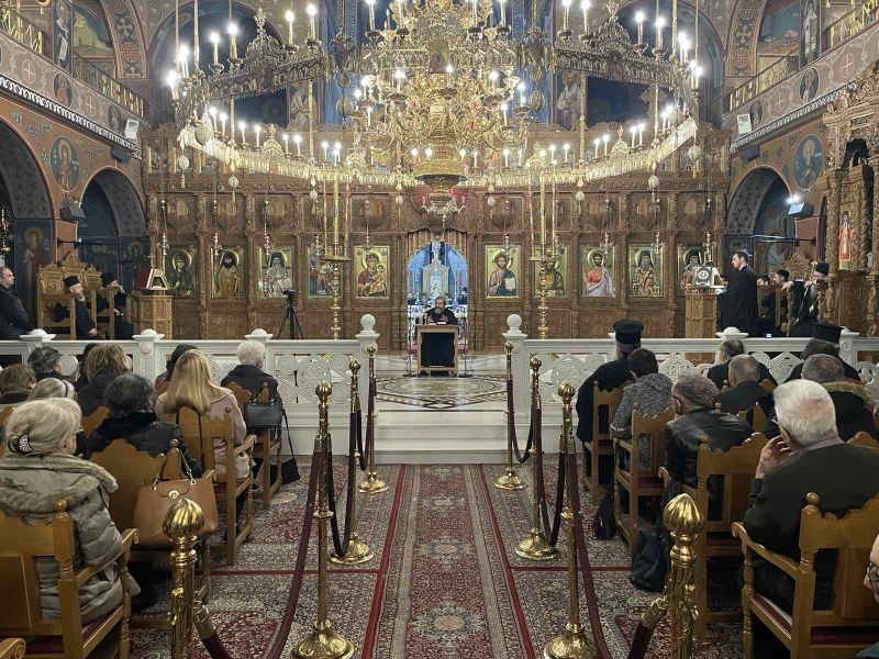 Γ΄ Κατανυκτικός Εσπερινός στη Δράμα και ομιλία π. Νικ. Λουδοβίκου