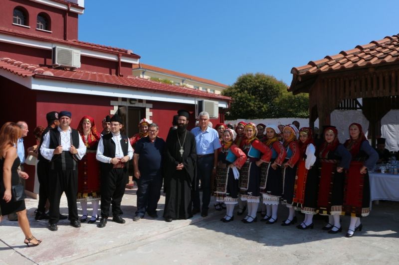 Τά ἐγκαίνια τοῦ ἱεροῦ Ναοῦ Ἁγίων Ἀναργύρων Δράμας