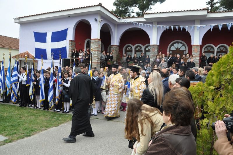 Ὁ ἑορτασμός τῆς 25ης Μαρτίου στήν Ἱερά μας Μητρόπολη