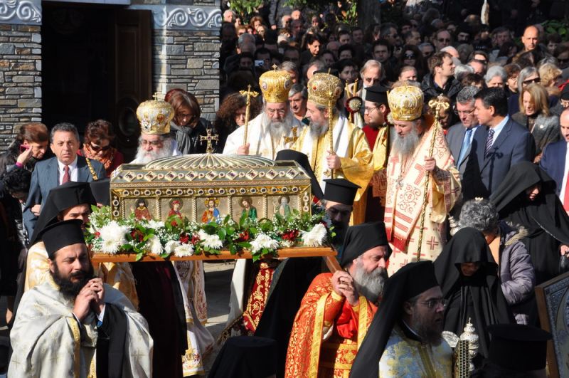 Ἡ μνήμη τοῦ ὁσίου καί θεοφόρου πατρός Γεωργίου τοῦ Ὁμολογητοῦ στήν Ἱερά Μονή Ἀναλήψεως (Σἰψας) Δράμας