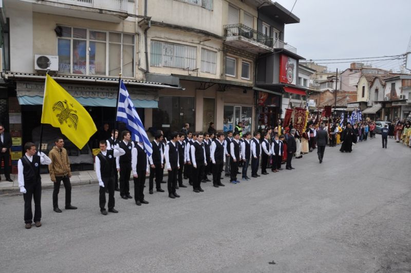 Τά ἱερά λείψανα τοῦ Ὁσίου καί Θεοφόρου Γεωργίου τοῦ νέου στήν πόλη τῆς Δράμας στίς 28-30 Μαρτίου 2014