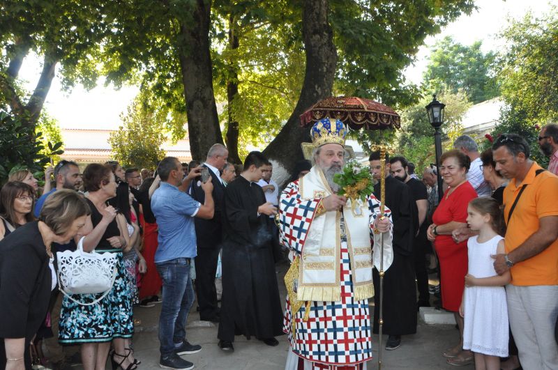 Δεκαπενταύγουστος στήν Ἱερά Μονή Εἰκοσιφοινίσσης