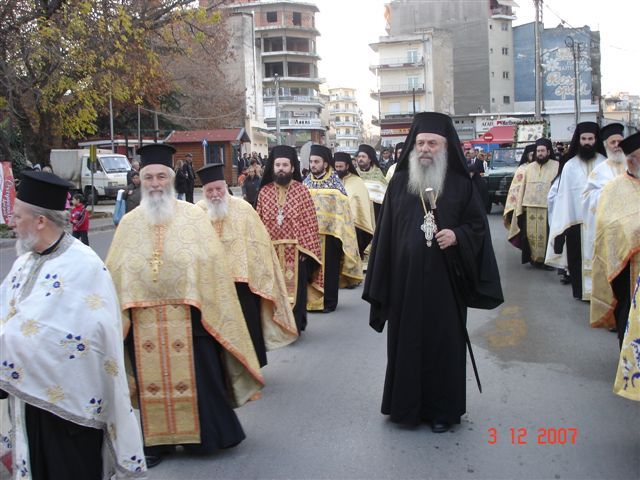 Λιτανεία Αγ.Βαρβάρας Πολιούχου 3-12-2007