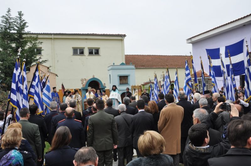 Ὁ ἑορτασμός τῆς 25ης Μαρτίου στήν Ἱερά μας Μητρόπολη