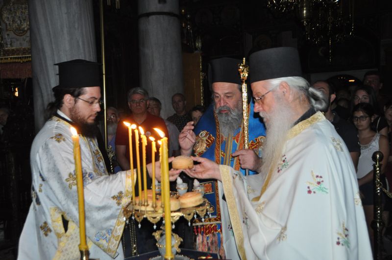 Δεκαπενταύγουστος στήν Ἱερά Μονή Εἰκοσιφοινίσσης