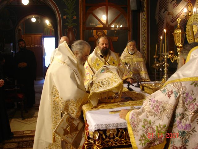 Πανηγυρις Μητροπολιτικού Ναού των Εισοδίων της Θεοτόκου 21-11-2007