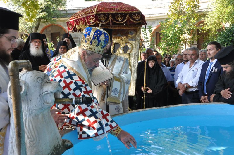 Δεκαπενταύγουστος στήν Ἱερά Μονή Εἰκοσιφοινίσσης