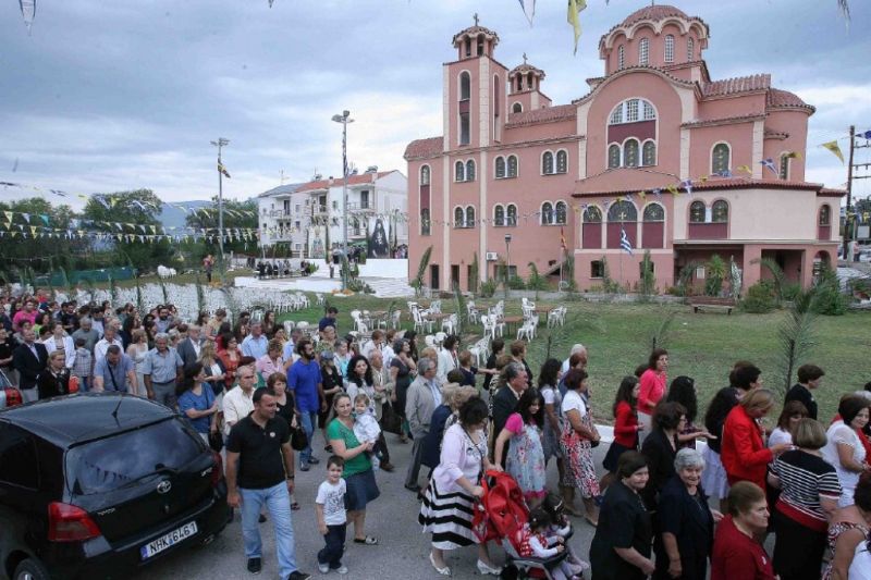 Χρονικό Πανηγύρεως Ιερού Ναού Αγίου Χρυσοστόμου Αρχιεπισκόπου Σμύρνης του από Δράμας 2014