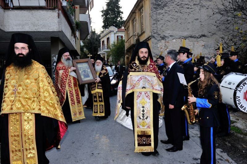 ΕΟΡΤΑΣΜΟΣ ΑΓΙΑΣ ΒΑΡΒΑΡΑΣ ΠΟΛΙΟΥΧΟΥ ΤΗΣ ΔΡΑΜΑΣ 2013