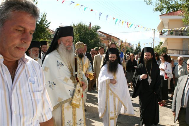 Χρονικό Πανηγύρεως Ιερού Ναού Αγίου Χρυσοστόμου (8-9/09/07)