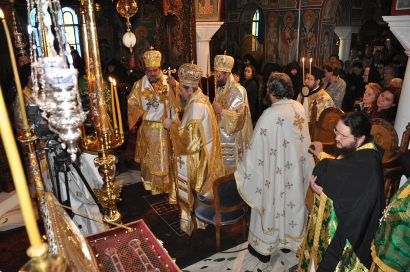 Ἑορτή Ἁγίου Γεωργίου τοῦ Νέου τοῦ Ὁμολογητοῦ στήν Ἱερά Μονή Ἀναλήψεως Σίψας Δράμας.