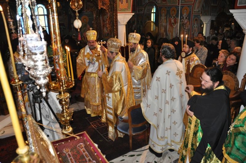 Ἑορτή Ἁγίου Γεωργίου τοῦ Νέου τοῦ Ὁμολογητοῦ στήν Ἱερά Μονή Ἀναλήψεως Σίψας Δράμας.