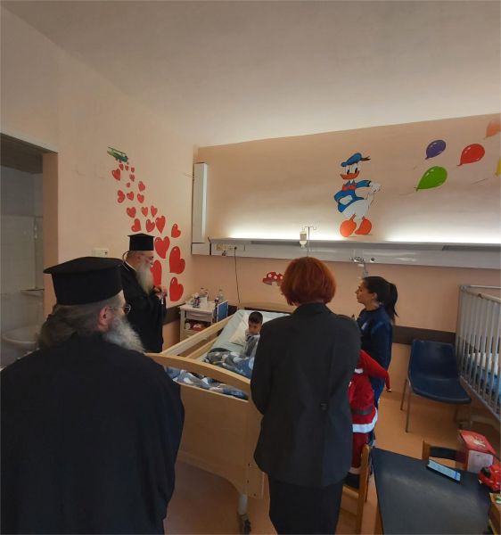 Επίσκεψη Μητροπολίτη στο Γενικό Νοσοκομείο Δράμας